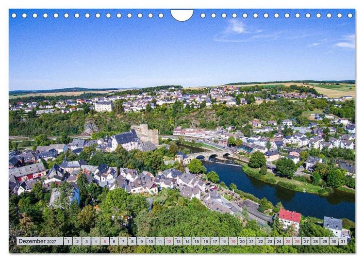 Produktbild: Ausblicke - Mittelhessen von Oben (Wandkalender 2027 DIN A4 quer), CALVENDO Monatskalender