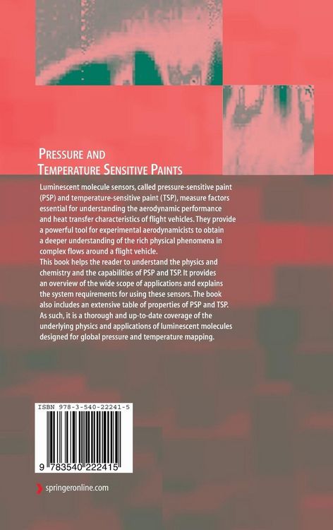 Produktbild: Pressure and Temperature Sensitive Paints