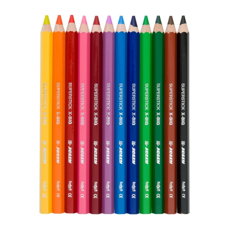 Produktbild: JOLLY Buntstifte X-BIG 12er Set