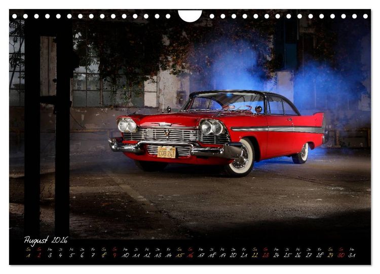 Produktbild: John Carpenter&acute;s Christine (Wandkalender 2026 DIN A4 quer), CALVENDO Monatskalender