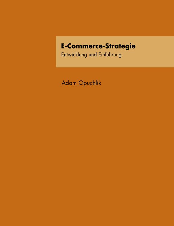 Produktbild: E-Commerce-Strategie