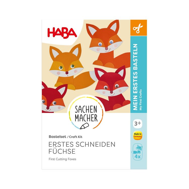 Produktbild: Bastelset - Erstes Schneiden F&uuml;chse