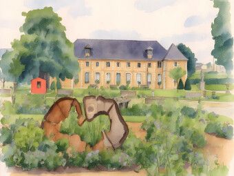Produktbild: CALVENDO Puzzle Botanischer Garten von Evreux | 1000 Teile Lege-Gr&ouml;&szlig;e 64x48cm Foto-Puzzle f&uuml;r gl&uuml;ckliche Stunden