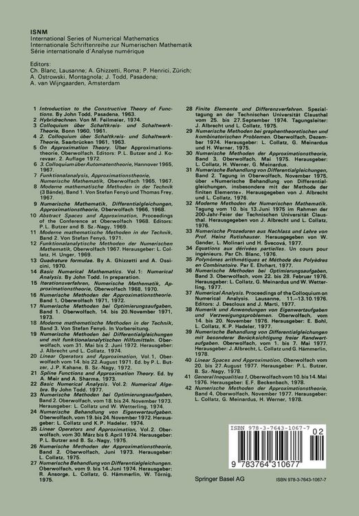 Produktbild: Numerische Behandlung von Eigenwertaufgaben Band 2