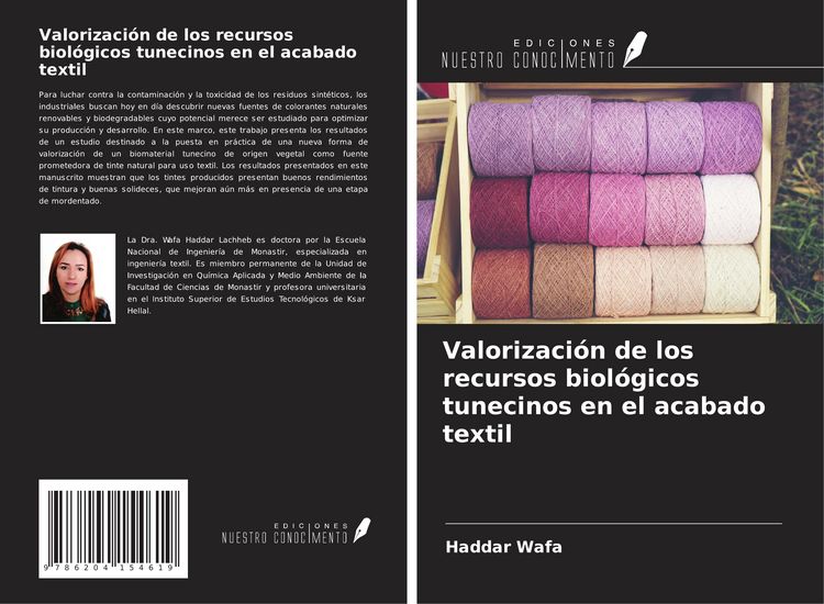 Produktbild: Valorizaci&oacute;n de los recursos biol&oacute;gicos tunecinos en el acabado textil