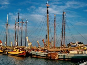 Produktbild: Segelschiffe im Oudeschild Hafen (Puzzle)
