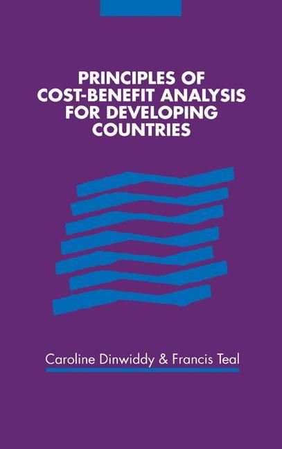 Produktbild: Principles of Cost-Benefit Analysis for Developing Countries