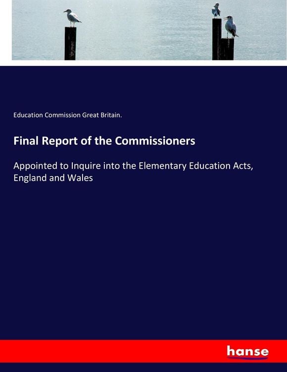 Produktbild: Final Report of the Commissioners