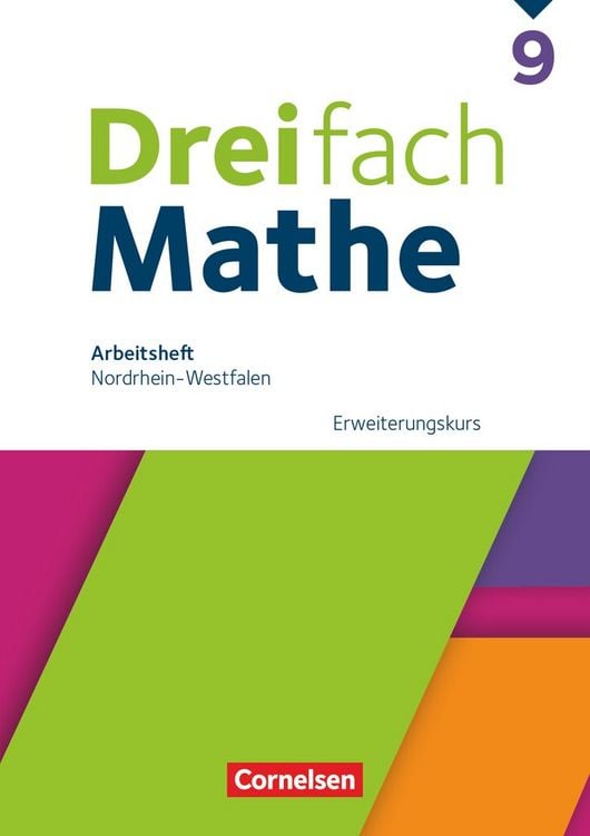Produktbild: Dreifach Mathe - Nordrhein-Westfalen - Ausgabe 2022 - 9. Schuljahr