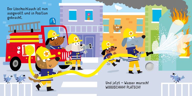 Produktbild: Ohren auf und los geht&rsquo;s! Das Feuerwehrauto
