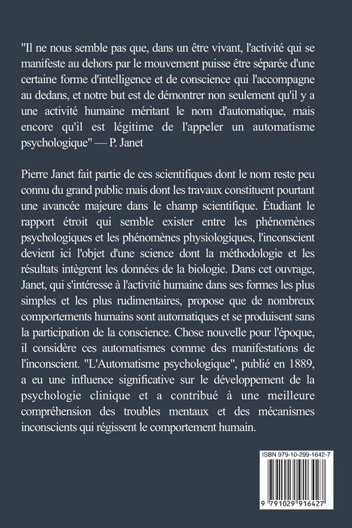 Produktbild: L'automatisme psychologique
