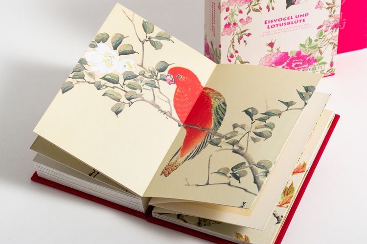 Produktbild: Eisvogel und Lotusbl&uuml;te