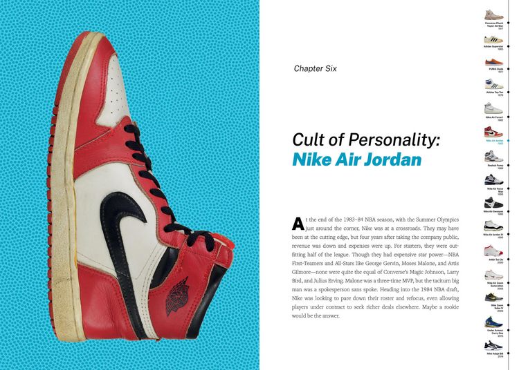 Produktbild: A History of Basketball in Fifteen Sneakers