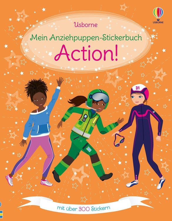 Bild vom Artikel Mein Anziehpuppen-Stickerbuch: Action! vom Autor Fiona Watt