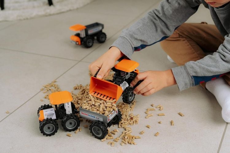 Produktbild: Fischertechnik 576106 - Radlader Loader, 73 Bauteile, Konstruktionsspielzeug ab 7 Jahren