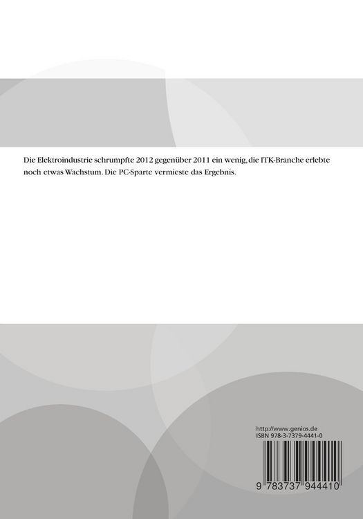 Produktbild: Branchenreport IT, Elektronik, Telekommunikation