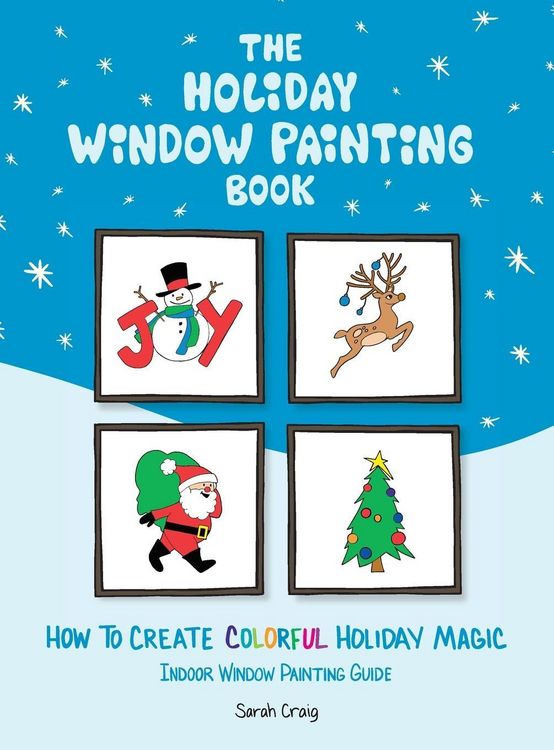 Produktbild: The Holiday Window Painting Book
