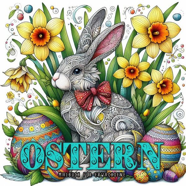 Produktbild: Ostern Malbuch f&uuml;r Erwachsene