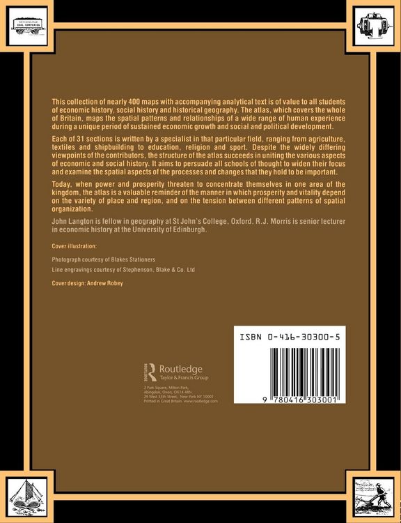 Produktbild: Atlas of Industrializing Britain, 1780-1914