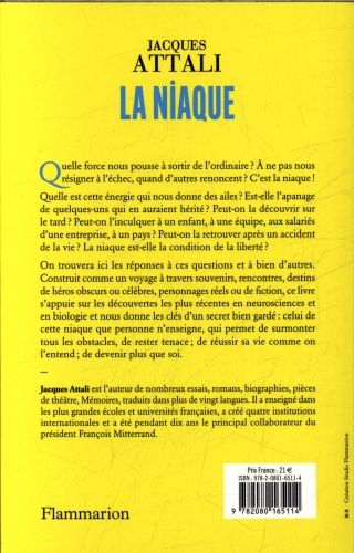 Produktbild: La niaque : comment devenir plus que soi