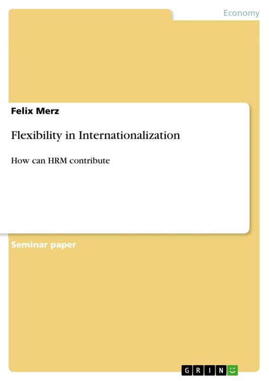 Produktbild: Flexibility in Internationalization