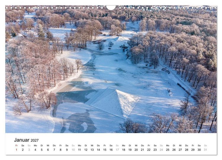 Produktbild: Die Lausitz - Landmarken der Nieder- und Oberlausitz (Wandkalender 2027 DIN A3 quer), CALVENDO Monatskalender