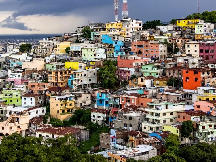 Produktbild: CALVENDO Puzzle Las Pe&ntilde;as in Guayaquil | 1000 Teile Lege-Gr&ouml;&szlig;e 64x48cm Foto-Puzzle f&uuml;r gl&uuml;ckliche Stunden