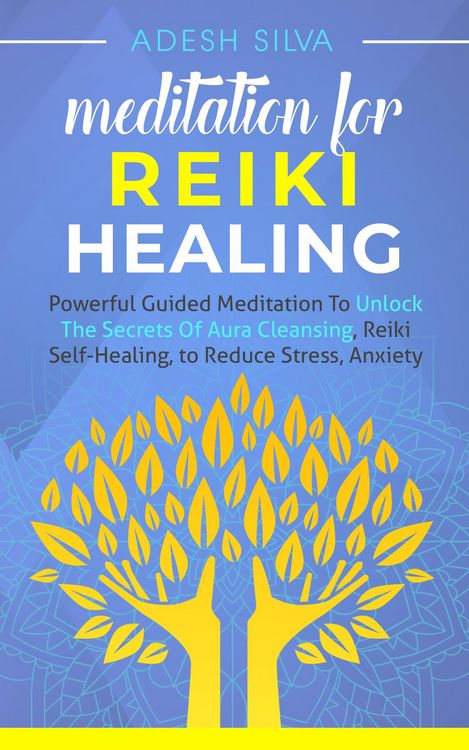 Produktbild: Meditation for Reiki Healing Powerful Guided Meditation to unlock the secrets of aura cleansing and reiki self-healing to reduce stress and anxiety