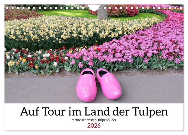 Produktbild: Auf Tour im Land der Tulpen (Wandkalender 2026 DIN A4 quer), CALVENDO Monatskalender