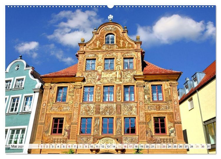 Produktbild: Ellwangen - Jagst im Ostalbkreis (hochwertiger Premium Wandkalender 2027 DIN A2 quer), Kunstdruck in Hochglanz
