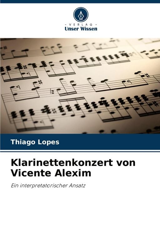 Produktbild: Klarinettenkonzert von Vicente Alexim