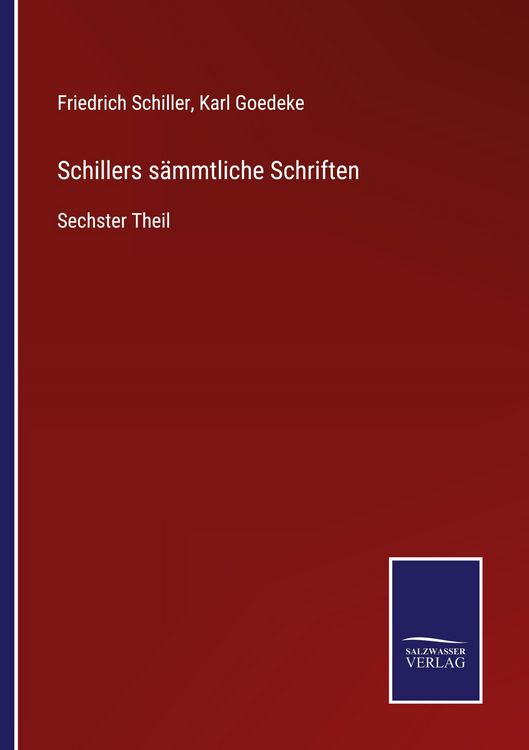 Produktbild: Schillers s&auml;mmtliche Schriften