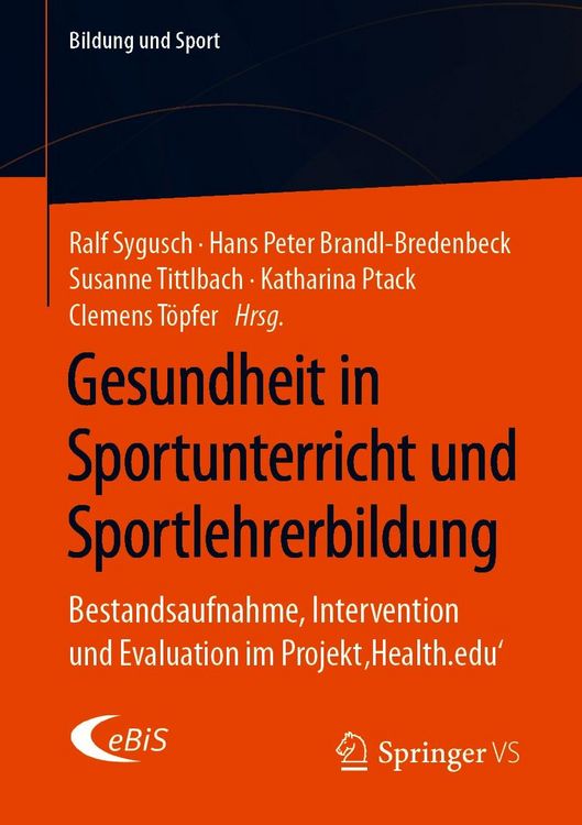 Produktbild: Gesundheit in Sportunterricht und Sportlehrerbildung