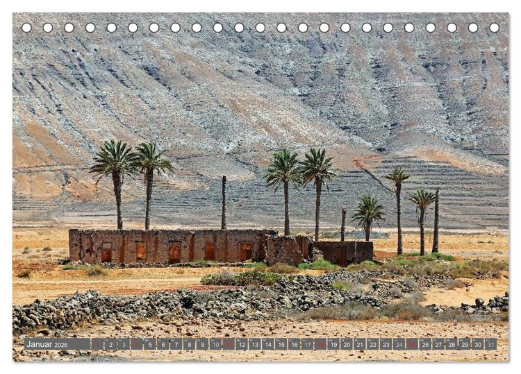 Produktbild: Urlaub auf Fuerteventura (Tischkalender 2026 DIN A5 quer), CALVENDO Monatskalender