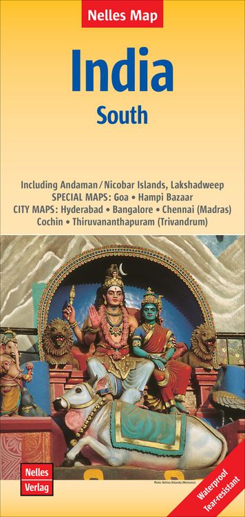 Produktbild: Nelles Map India: South 1:1 500 000