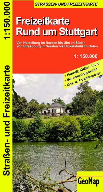 Produktbild: Rund um Stuttgart - Freizeit- und Strassenkarte