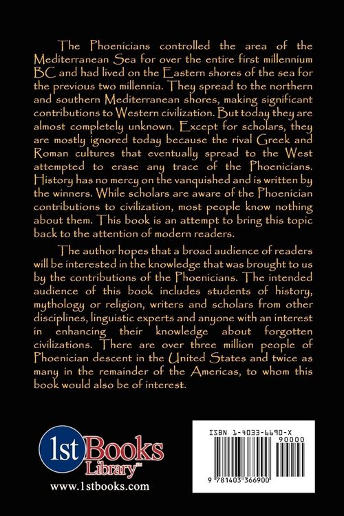 Produktbild: The Phoenicians in History and Legend