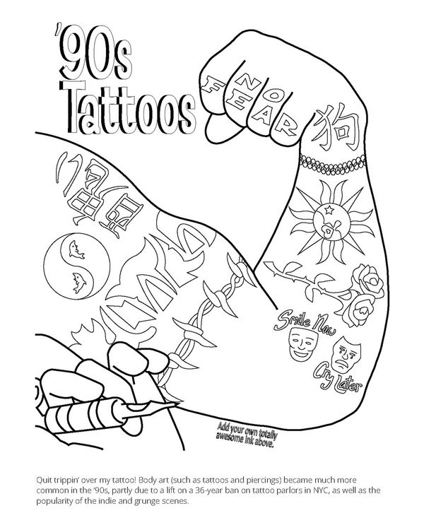 Produktbild: The 1990s Coloring Book