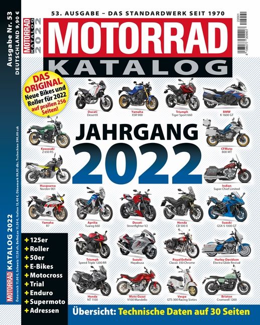 Produktbild: Motorrad-Katalog 2022