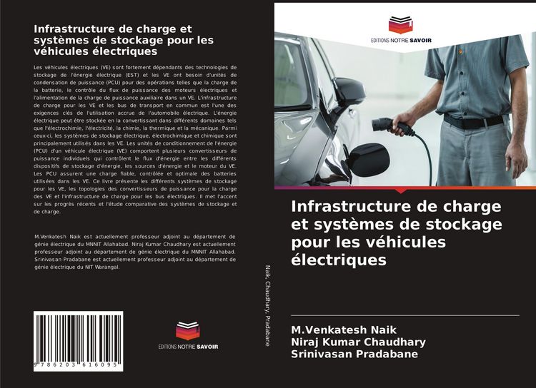 Produktbild: Infrastructure de charge et syst&egrave;mes de stockage pour les v&eacute;hicules &eacute;lectriques