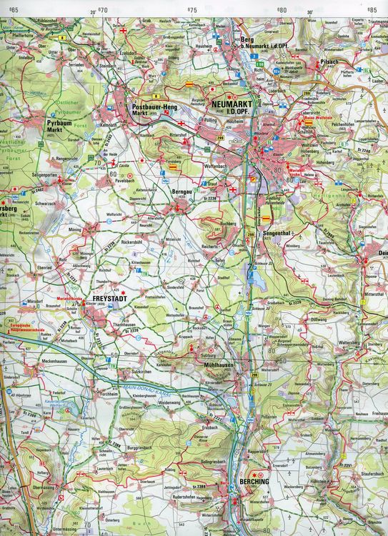 Produktbild: ATK100-9 Altm&uuml;hltal (Amtliche Topographische Karte 1:100000)