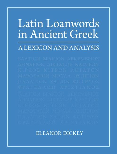 Produktbild: Latin Loanwords in Ancient Greek