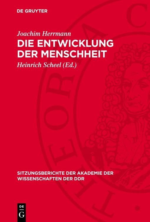 Produktbild: Die Entwicklung der Menschheit