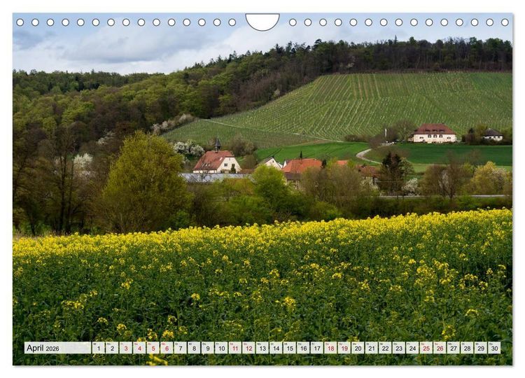 Produktbild: Sch&ouml;ner Kraichgau (Wandkalender 2026 DIN A4 quer), CALVENDO Monatskalender