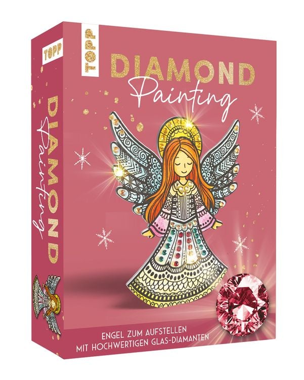 Produktbild: Diamond Painting Set Weihnachtsengel