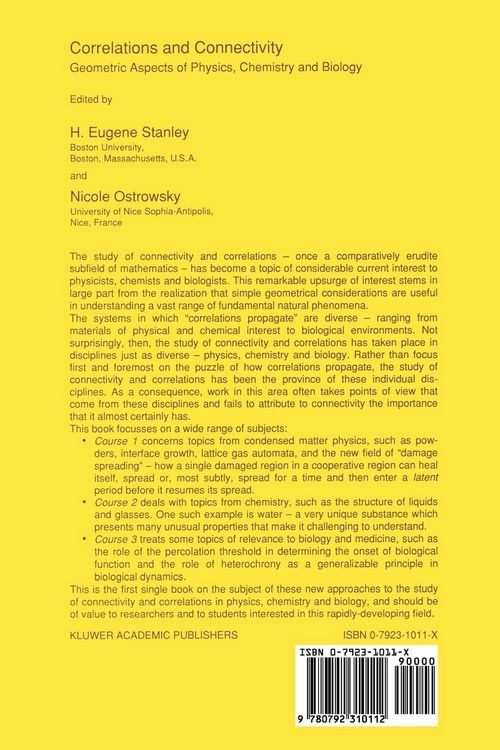 Produktbild: Correlations and Connectivity