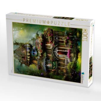 Produktbild: CALVENDO Puzzle Waldvilla | 1000 Teile Lege-Gr&ouml;&szlig;e 64x48cm Foto-Puzzle f&uuml;r gl&uuml;ckliche Stunden