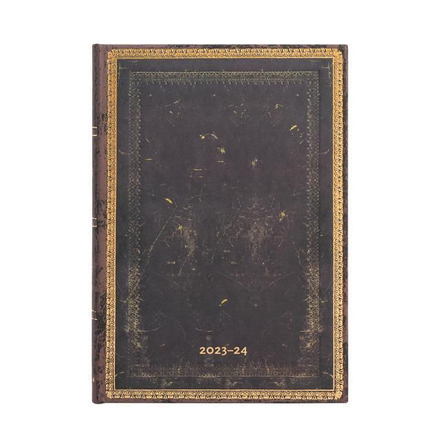 Produktbild: Paperblanks 2024 Arabica Old Leather Collection 18-Month MID