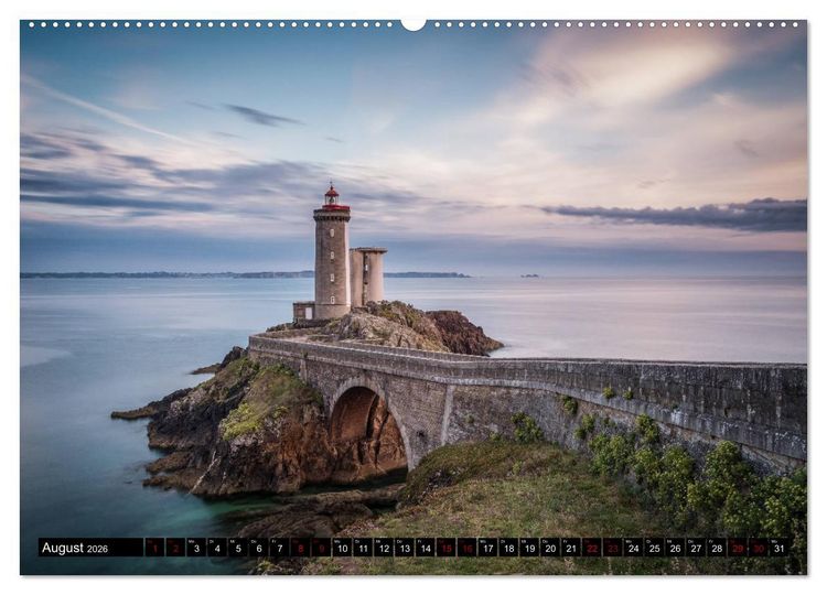 Produktbild: Armorica - Bretagne, Land am Ende der Welt (hochwertiger Premium Wandkalender 2026 DIN A2 quer), Kunstdruck in Hochglanz