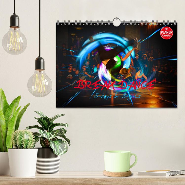 Produktbild: Break Dance B-boys & B-girls (Wandkalender 2026 DIN A4 quer), CALVENDO Monatskalender